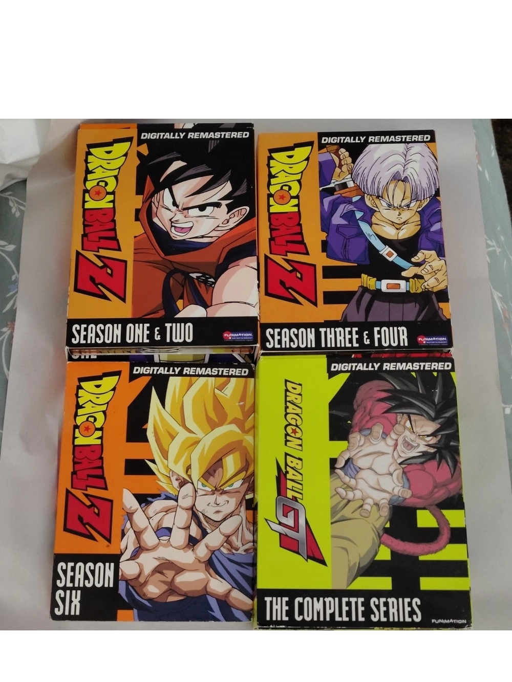 Dragon Ball Z & Dragon Ball GT DVD Collection - Orange/Yellow/Green Covers